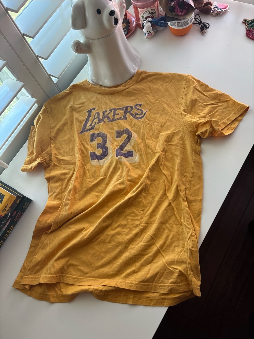 Lakers x Adidas Collab Tee